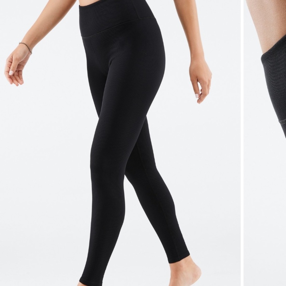Fabletics high-waisted Seamless Ribbed Legging size S